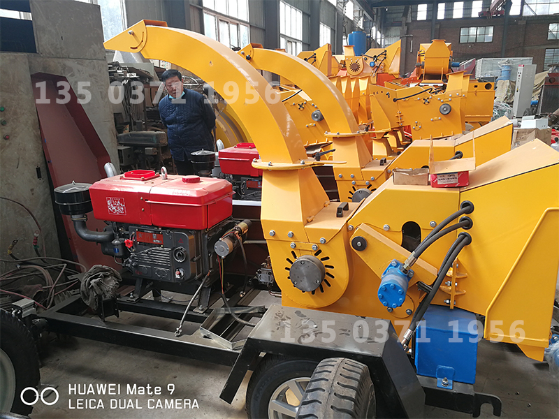 可移動式樹枝粉碎機