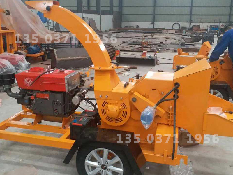 全自動移動樹枝粉碎機