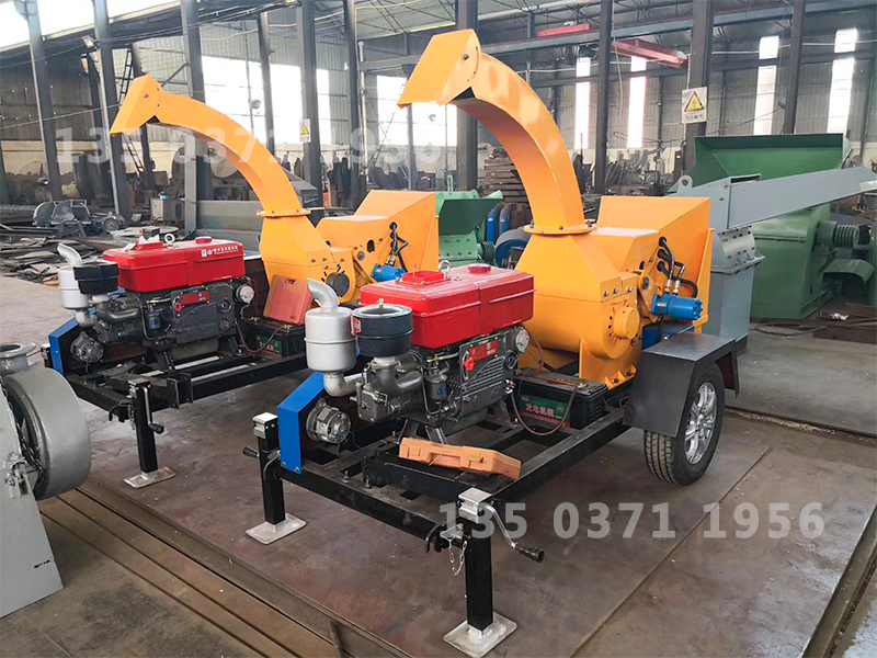 蘋果樹枝粉碎機